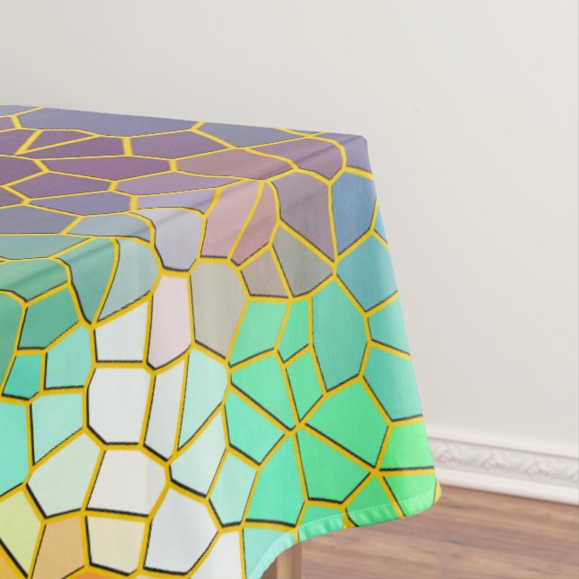 Colourful   tablecloth (In Situ)