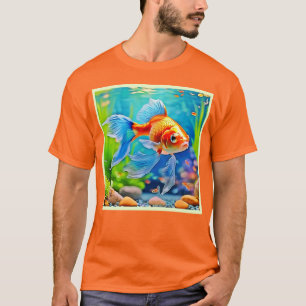 Colourful Tank Goldfish Design