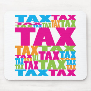 Colourful Tax Mouse Mat