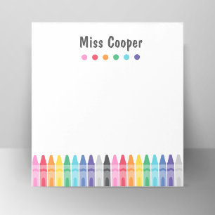 Colourful Teacher Appreciation Notepad