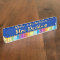 Colourful Teacher's Custom Desk Nameplate