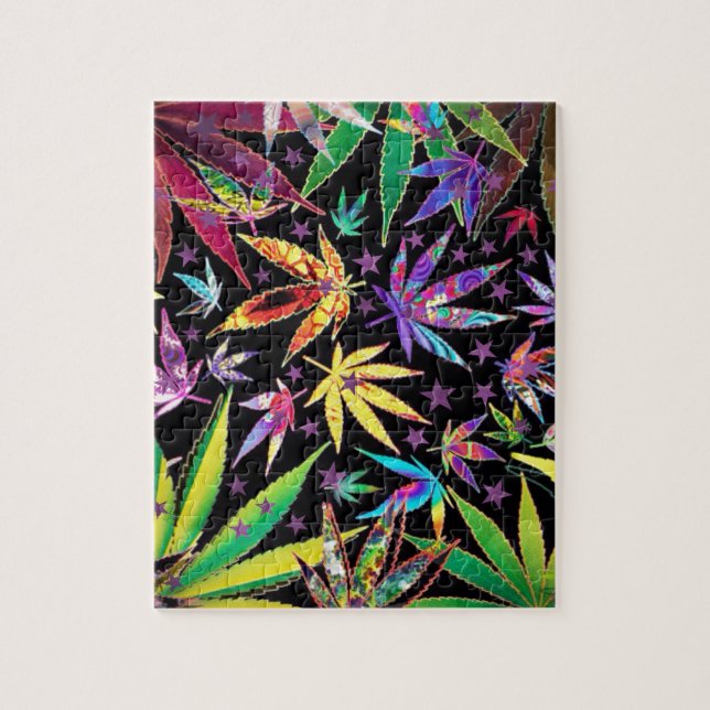 Colourful teenage jigsaw puzzle (Vertical)