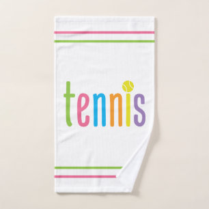 Colourful Tennis Towel
