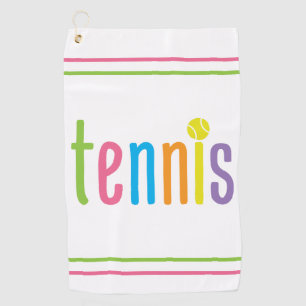 Colourful Tennis Towel