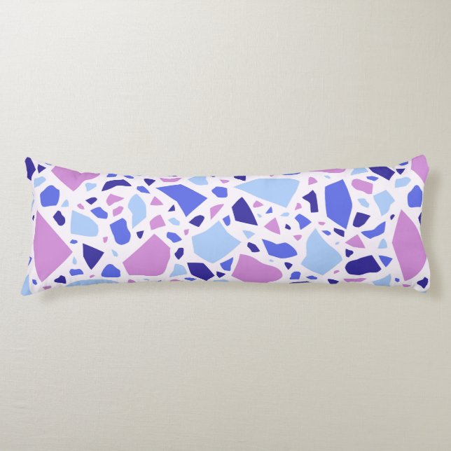 Colourful Terrazzo Pattern Body Cushion (Front)