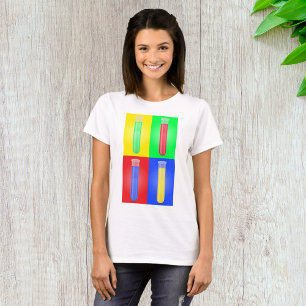 Colourful Test Tubes T-Shirt