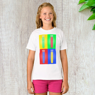 Colourful Test Tubes T-Shirt