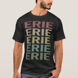 Colourful Text Erie T-Shirt
