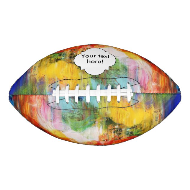 Colourful texture american football (Front)