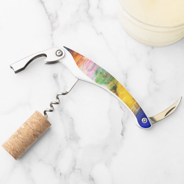 Colourful texture corkscrew (Front)