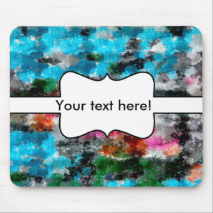 Colourful texture mouse mat