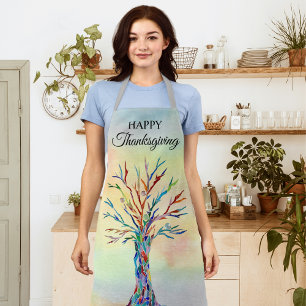 Colourful Thanksgiving Apron