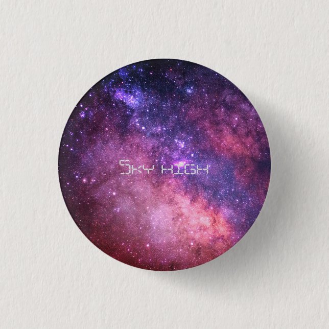 colourful themed button (Front)