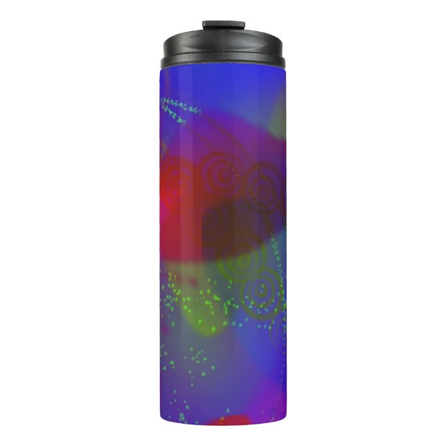 Colourful thermal tumbler (Front)