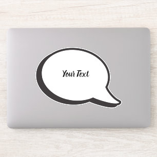 Colourful Thought Bubbles and Speech Bubbles