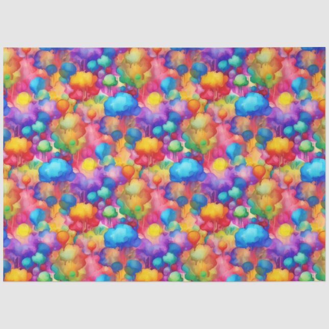 Colourful Thoughts Tissue Paper (Front)