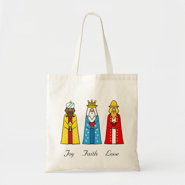 Colourful Three Wise Men  Tote Bag (Front)
