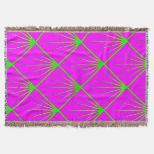 colourful throw blanket, digital desiThrow Blanke Blanket