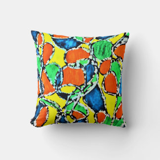 Colourful Throw Pillow