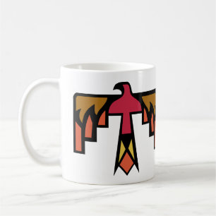 Colourful Thunderbird design Coffee Mug