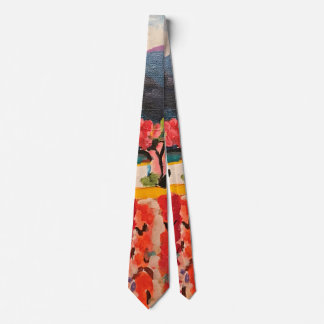 colourful tie