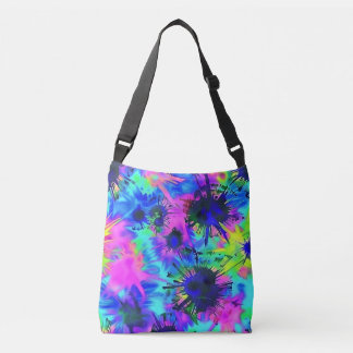 Colourful Tie Dye Crossbody Bag