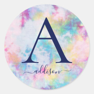 Pastel Tie Dye Shirt Sticker | Sticker