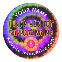 Colourful Tie Dye Innov8tive + Posh label