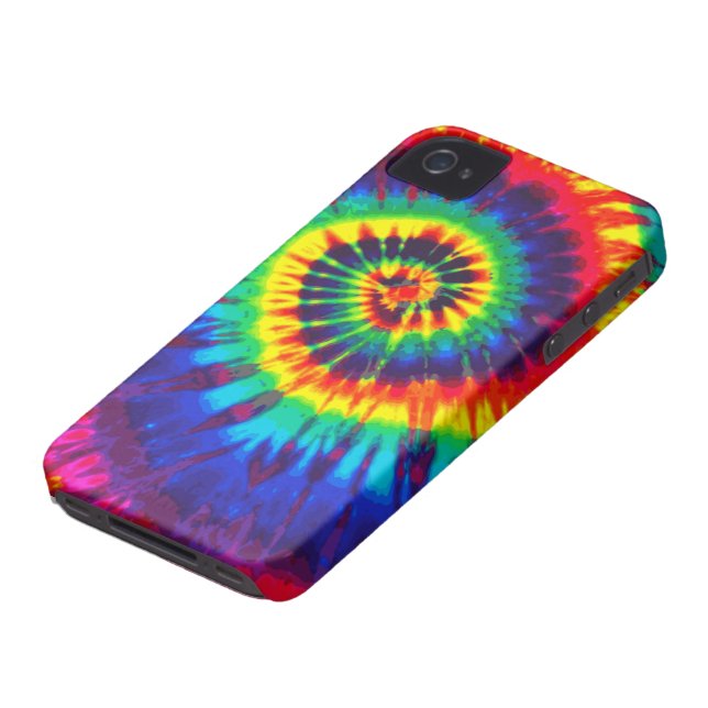 Colourful Tie-Dye iPhone 4 Casemate Case-Mate iPhone Case (Bottom)