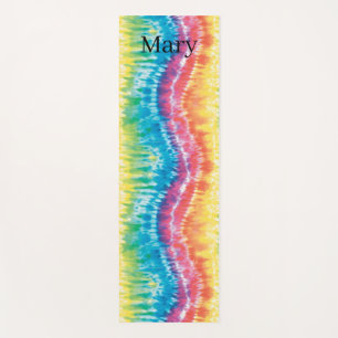 Colourful Tie Dye Yoga Mat
