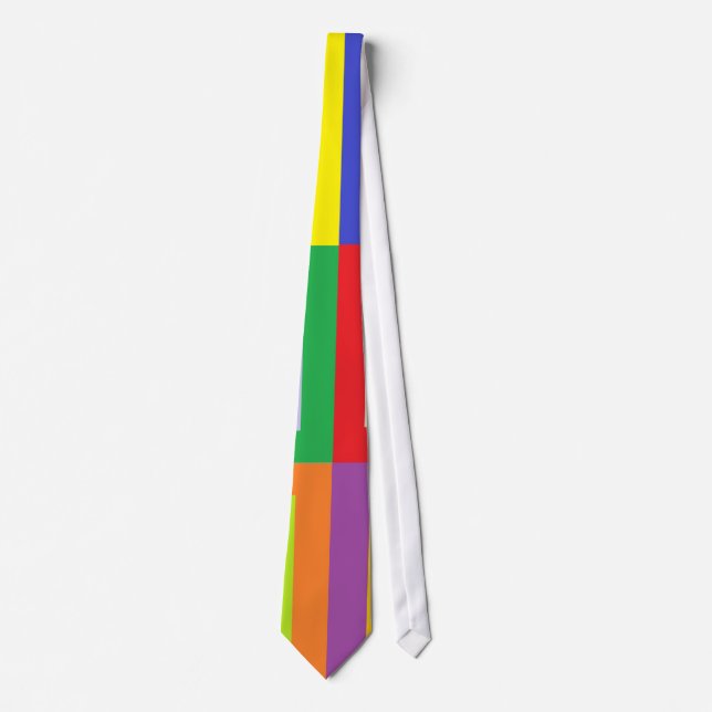 Colourful Tie (Stripes) (Front)