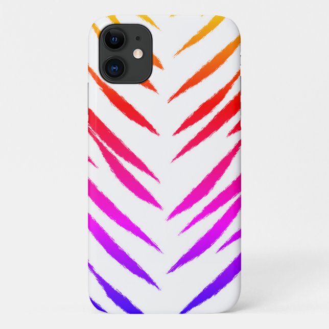 Colourful Tiger Case-Mate iPhone Case (Back)
