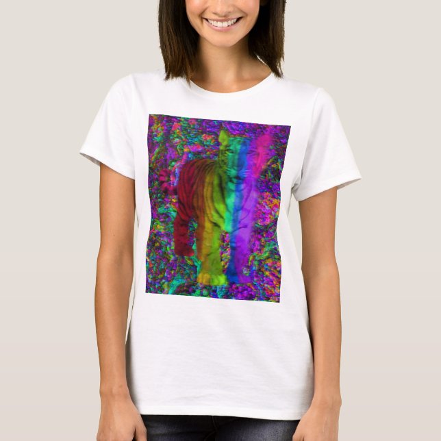 Colourful Tiger T-Shirt (Front)