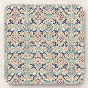 Colourful Tile Design Coaster