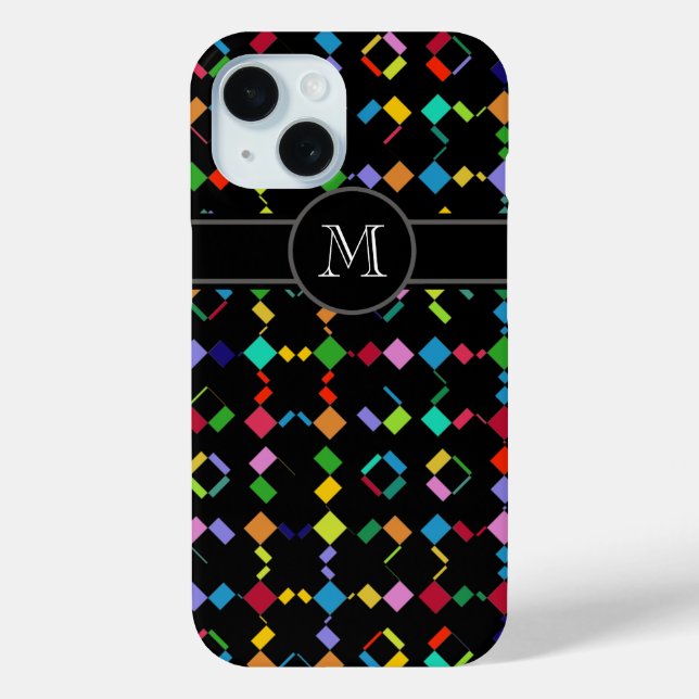 colourful tiles composition Case-Mate iPhone case (Back)