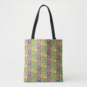 Colourful Tiles Tote Bag