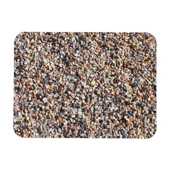 Colourful Tiny Rocks, Ant Hill Close-up, Utah Magnet (Horizontal)