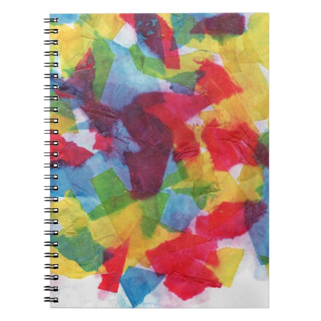 Colourful Tissue Notebook (Front)