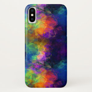 Colourful Tissue Paper Collage iPhone X Case