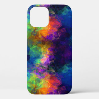 Colourful Tissue Paper Collage iPhone 12 Case
