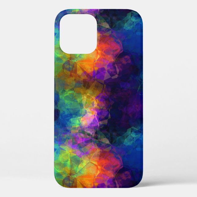Colourful Tissue Paper Collage Case-Mate iPhone Case (Back)
