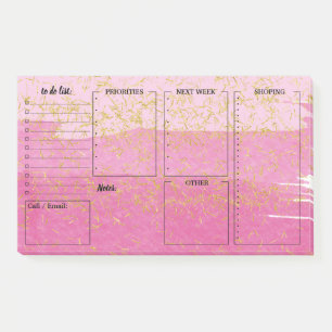 Colourful to do list Post-it® Notes