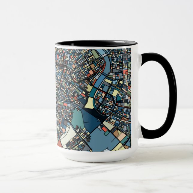 Colourful Tokyo Map Mug (Right)