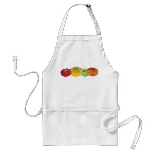 colourful tomatoes kitchen cooking apron