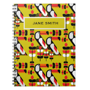 Colourful Toucan Artwork Notebook