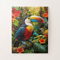 Colourful Toucan Bird