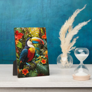 Colourful Toucan Bird Plaque