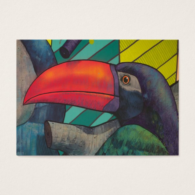 Colourful Toucan Graffiti (Front)