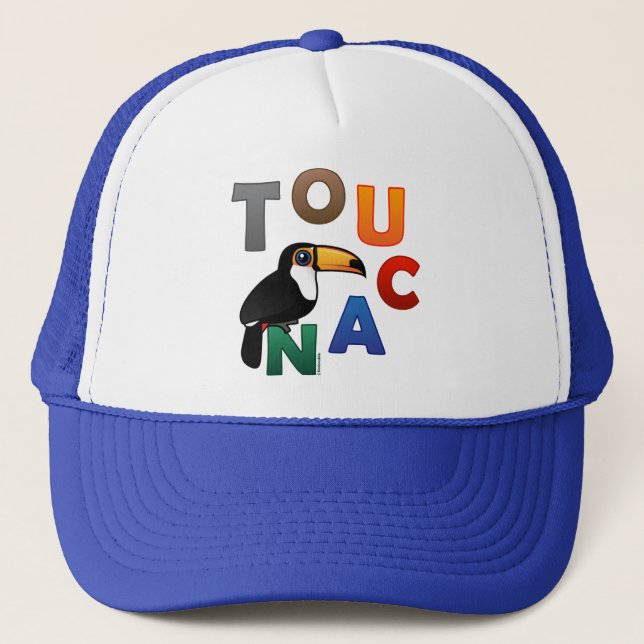 Colourful Toucan Trucker Hat (Front)