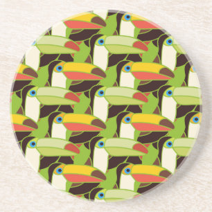 Colourful Toucans Coaster